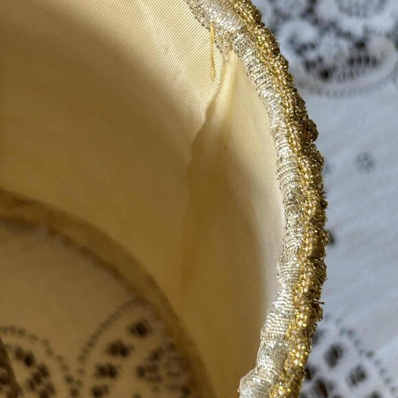 Vintage gold Baroque style lampshades - Picture 6 of 10